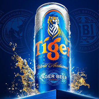 Tiger beer can